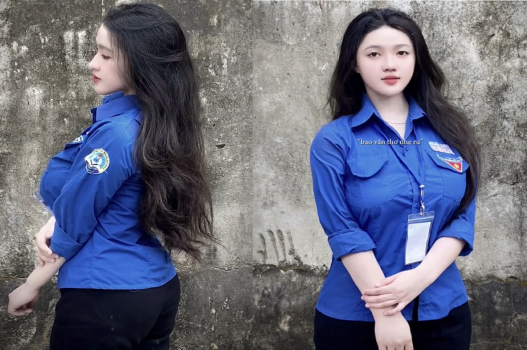 Nét gợi cảm của nàng sinh viên tình nguyện với vẻ đẹp mê hồn