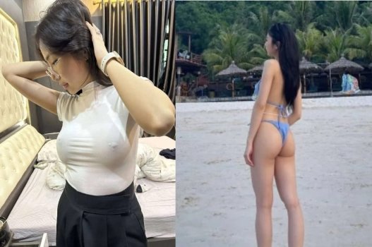 Ngắm bạn thư giãn qua khe cửa với cảm giác kích thích