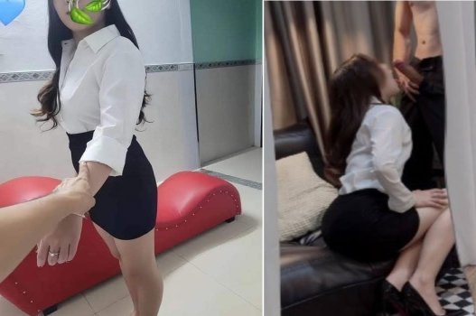 Quan hệ với cô gái trẻ dáng duyên dáng quyến rũ